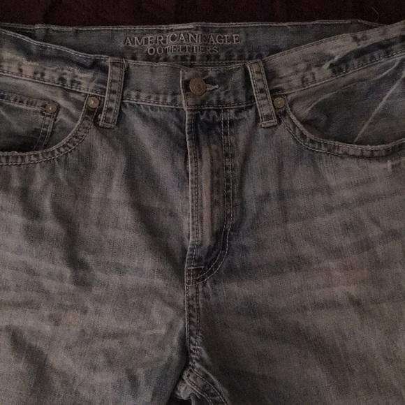 American Eagle Relaxed Straight Jeans - Picture 3 of 4